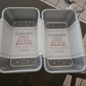 BRAND NEW!!!Cuisinart 9in Non Stick Loaf Pans / 2 for $15